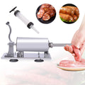 8LBS/4L Manual Stainless Steel Sausage Stuffer I35058