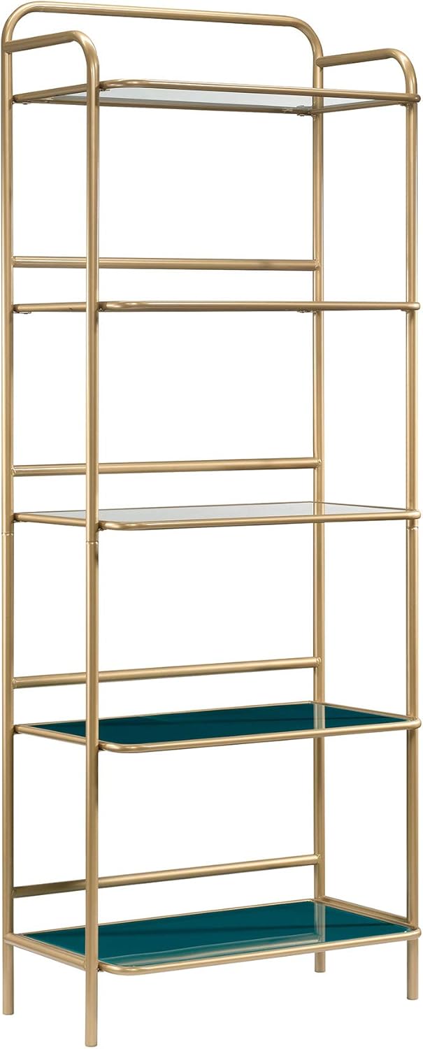 Satin Gold Bookcase U972