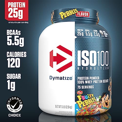 Hydrolyzed Whey Isolate Cocoa Pebbles & 100% Whey Protein Vanilla, 5 Pound N616