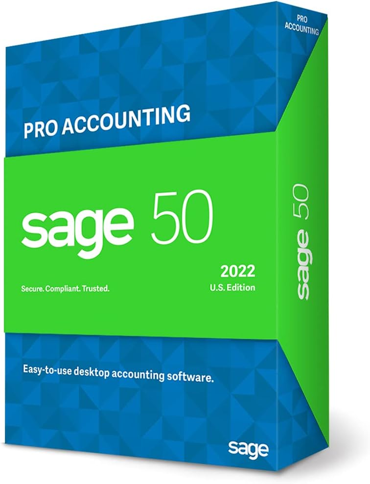 Sage 50 Pro Accounting 2022 Accounting Software D3144