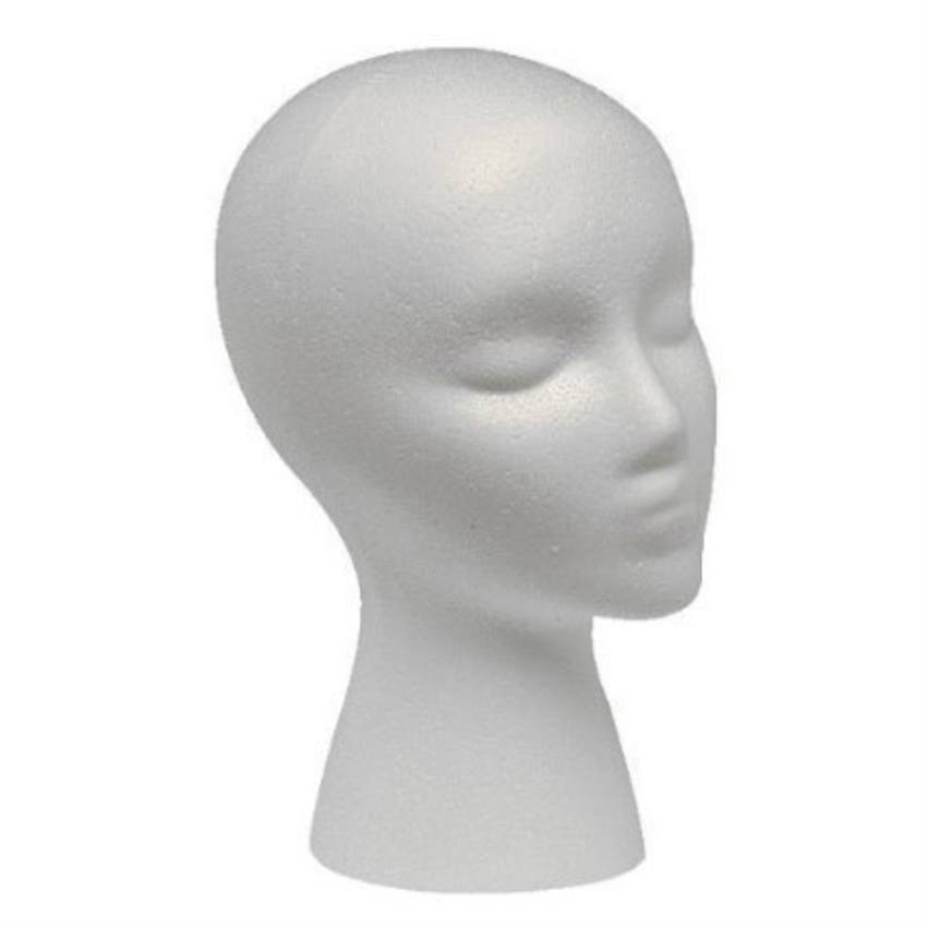 12 Pack Foam Mannequin Wig Head T287