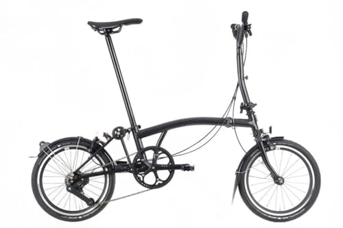 Midnight Black 4 Speed Folding Bike X85670