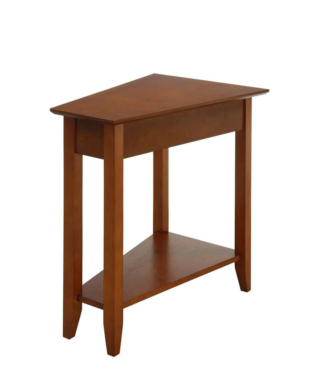 Cherry Wedge End Table L66187