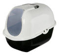 Comfy Cat Covered Sandpit Black and White 40x51x38 cm S34331