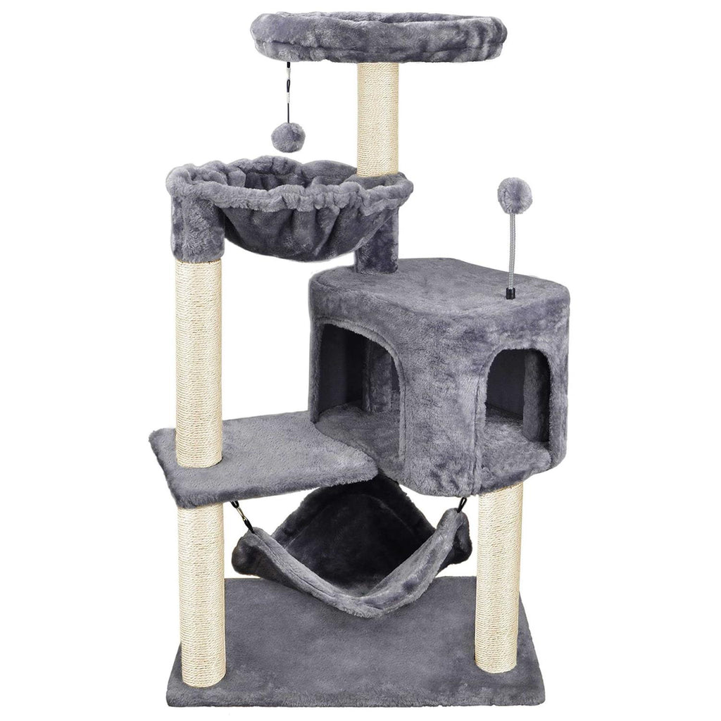 Cat Tree with Cat Condo and Hammock L848798