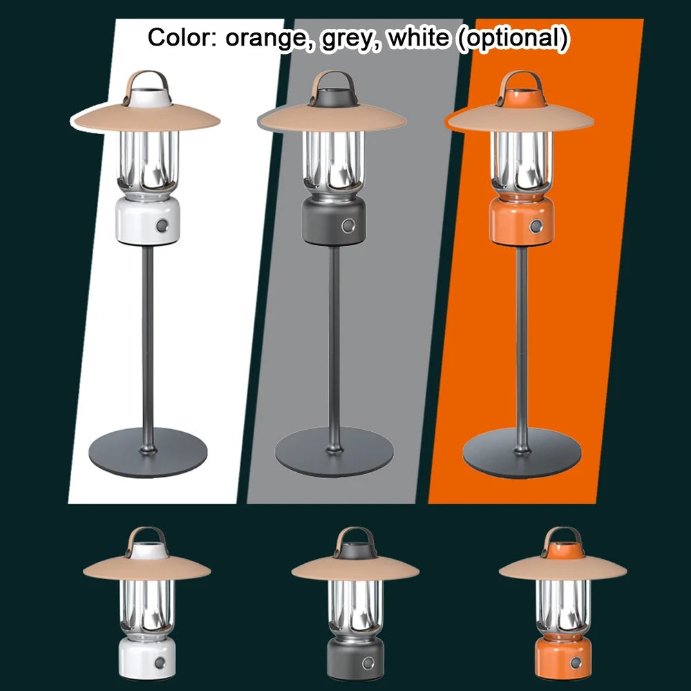 Retro LED Tent Lantern U41708