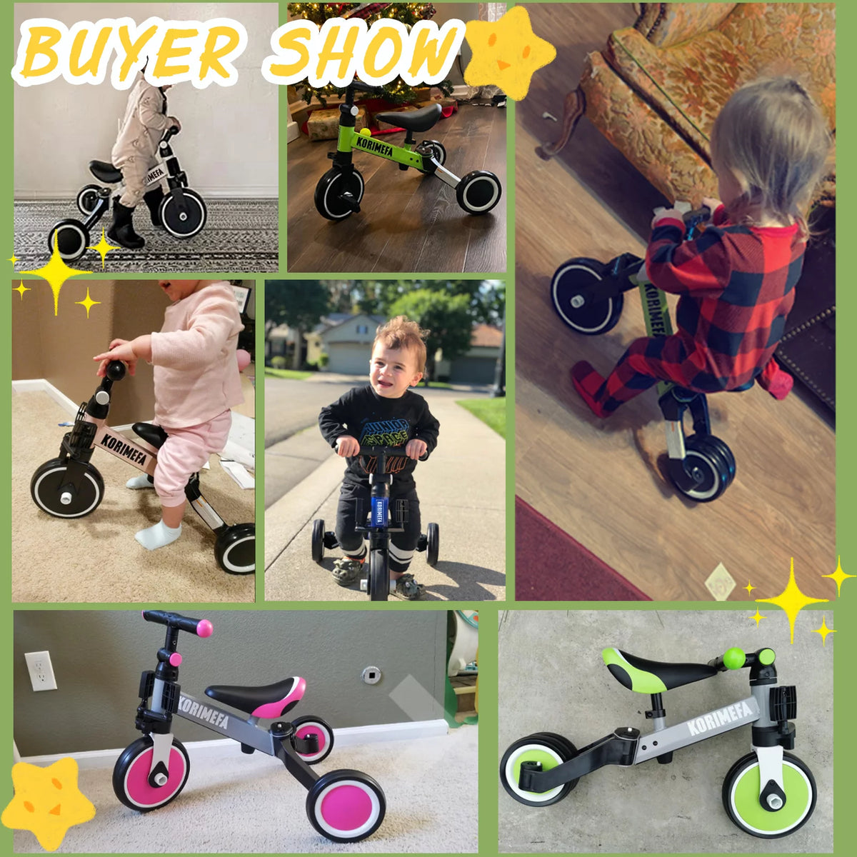 3 in 1 Kids Tricycle Y57915