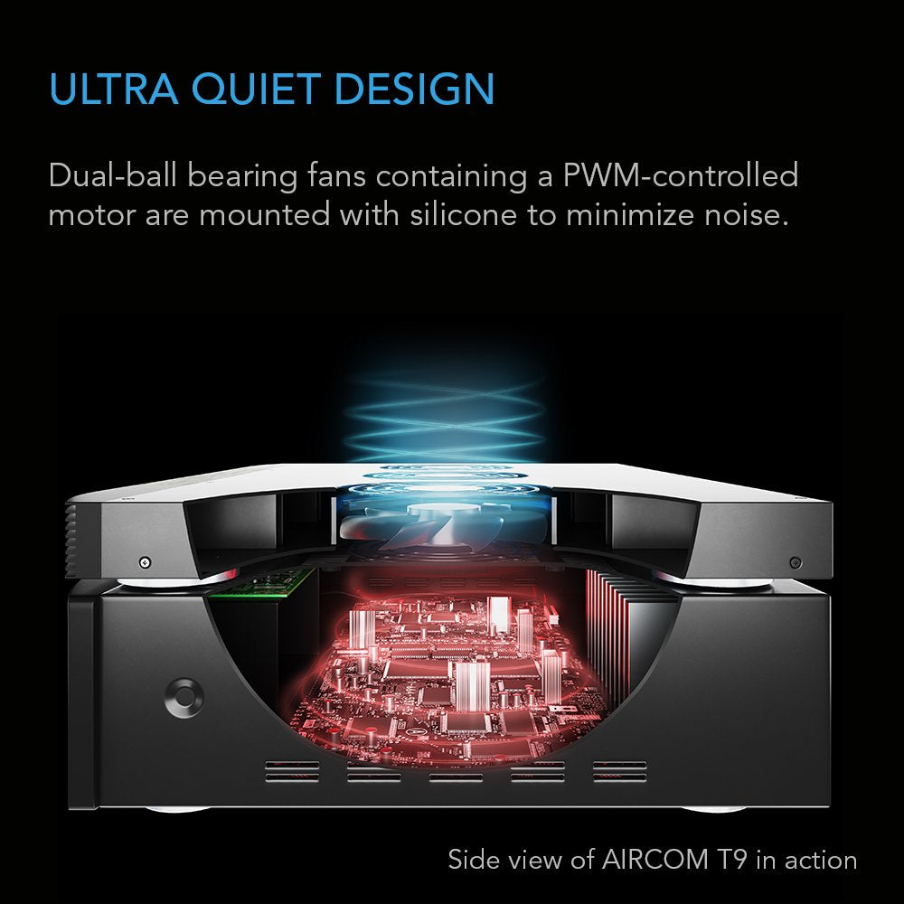 Quiet Cooling Fan System for AV Cabinet Components B5095