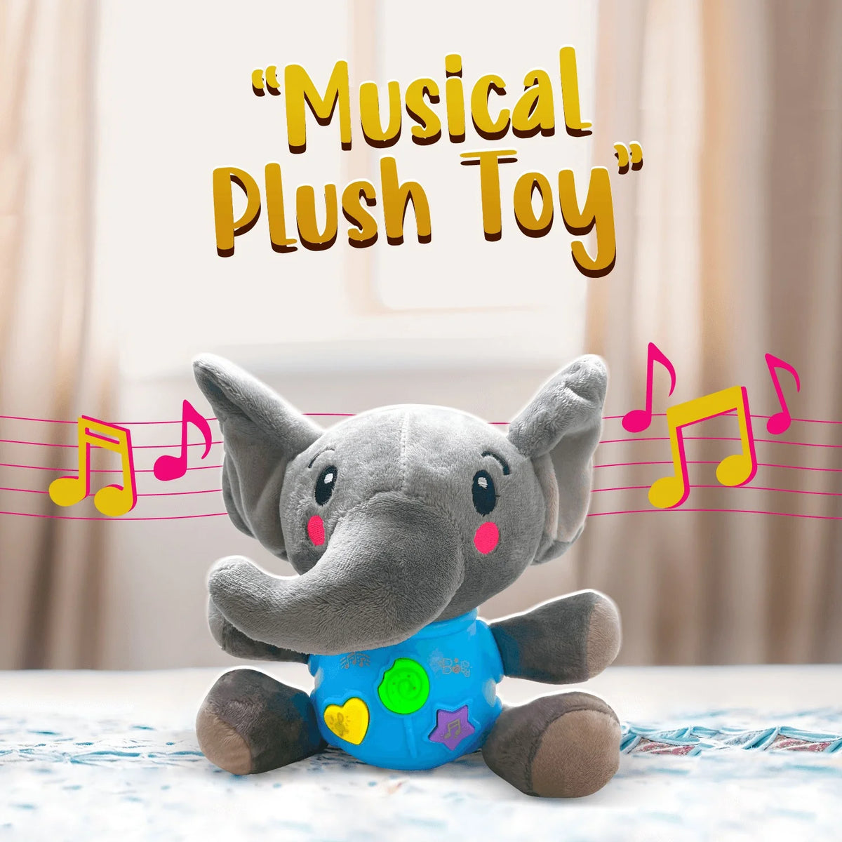 Musical Baby Plush Monkey Stuffed Animal Toys Z527