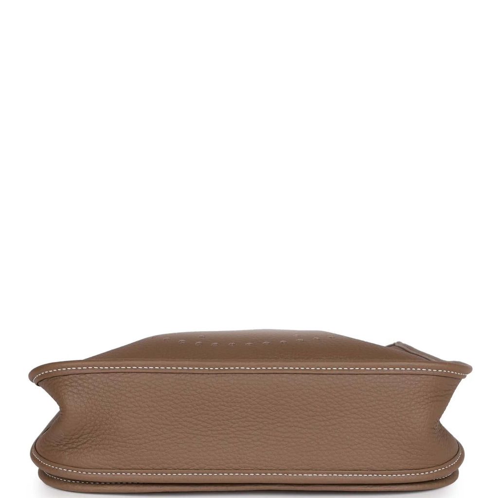 Etoupe Clemence Palladium Hardware Bag U299