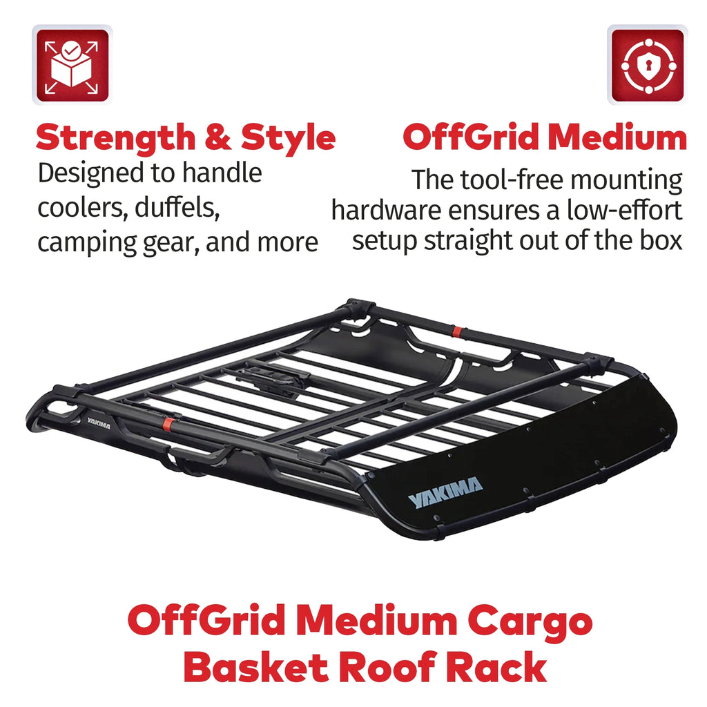 Cargo Basket Rack with Quick Release Mounting J120