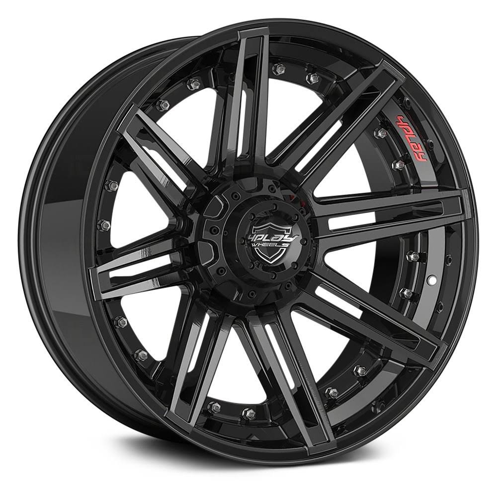 Brushed Black Wheel A6670