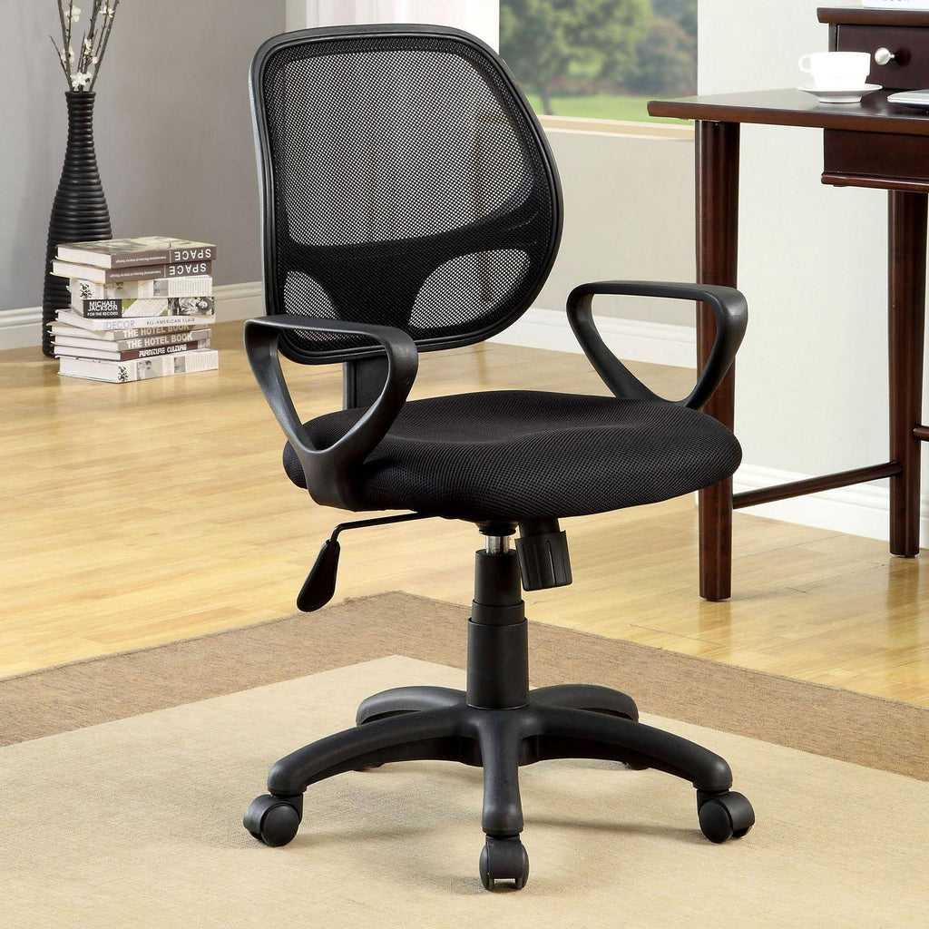 Padded Mesh Office Chair, Black K756188