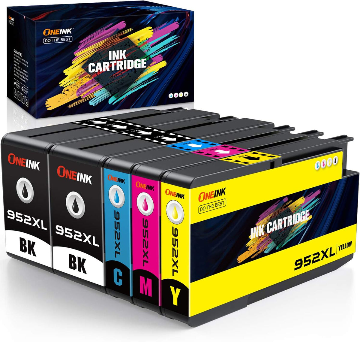 Compatible Ink Cartridge 5 Pack for HP 952XL OfficeJet Pro J6790