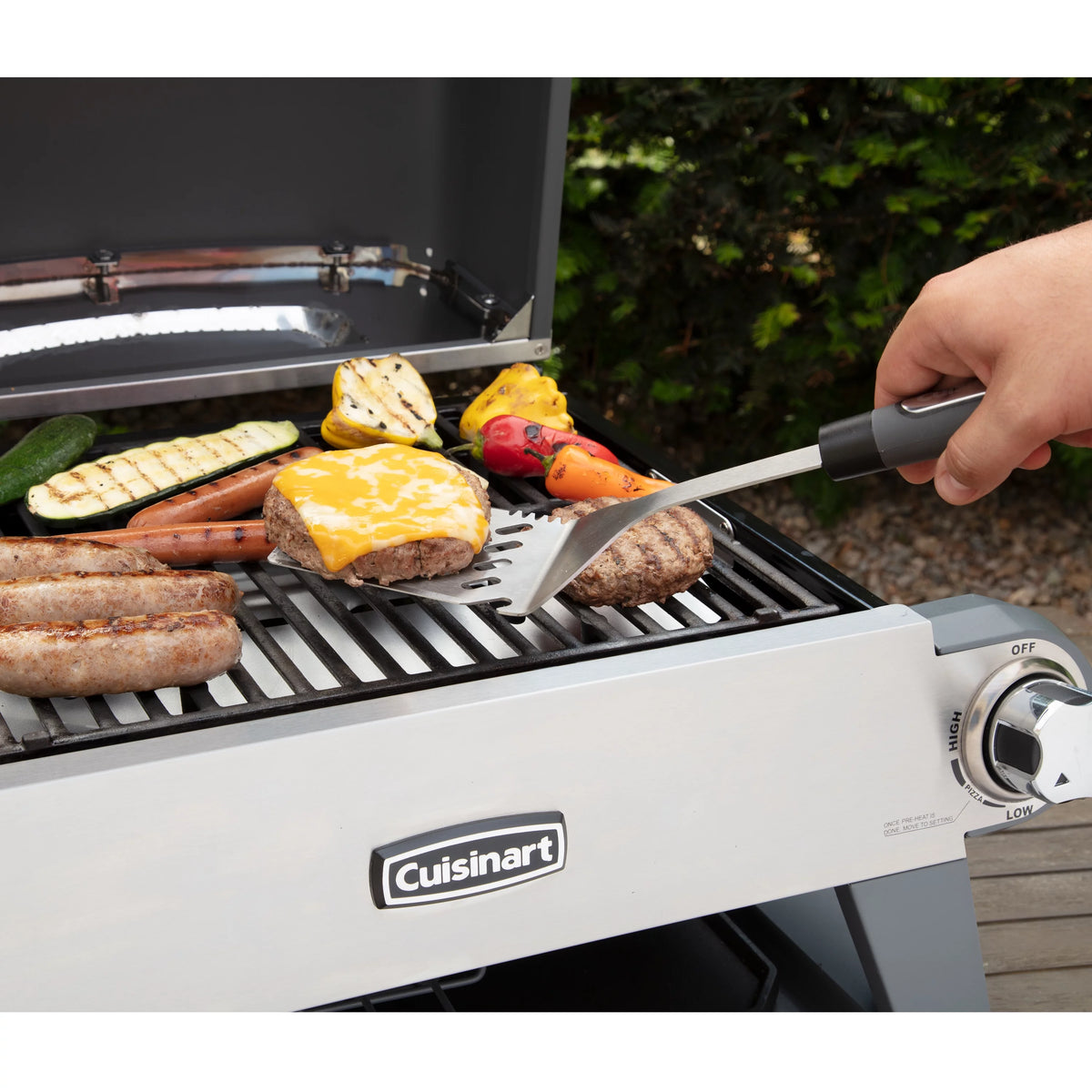 3-in-1 Pizza Oven, Griddle, and Grill C4165