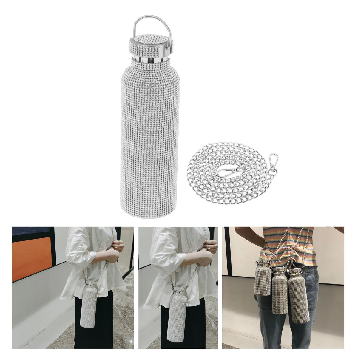 750ML Stainless Steel Thermal Water Bottle B7701