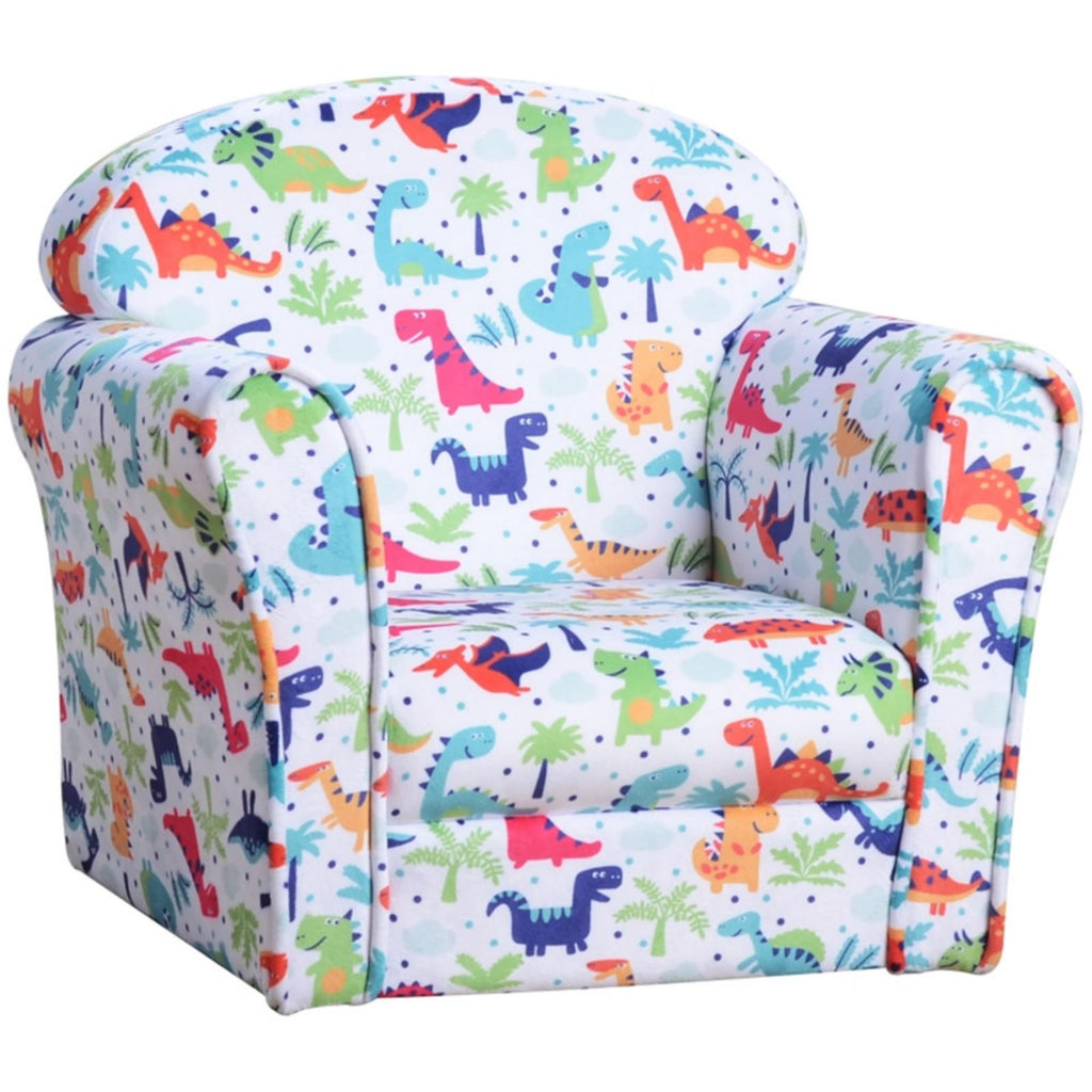 Dinosaur Toddler Kids Play Couch Sofa Chair L6056