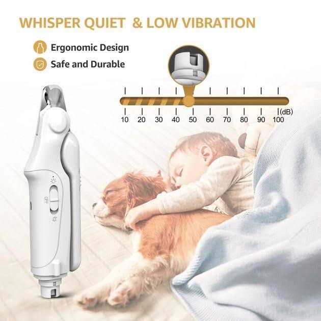 2-in-1 Dog & Cat Nail Grinders & Clippers B1272