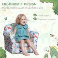 Dinosaur Toddler Kids Play Couch Sofa Chair L6056