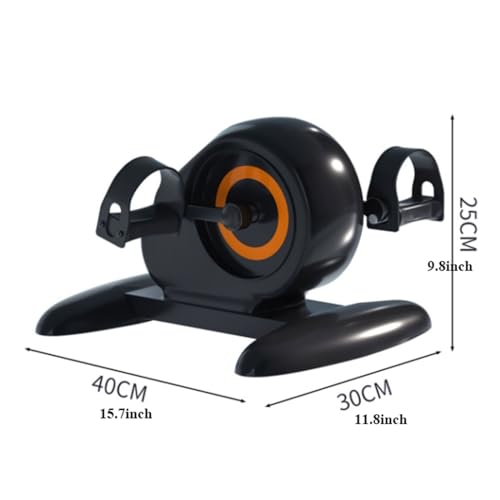 Under Desk Exercise Bike Pedal Exerciser with Electronic Display U407