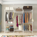 89"L Freestanding Closet Storage Organizer White A78720