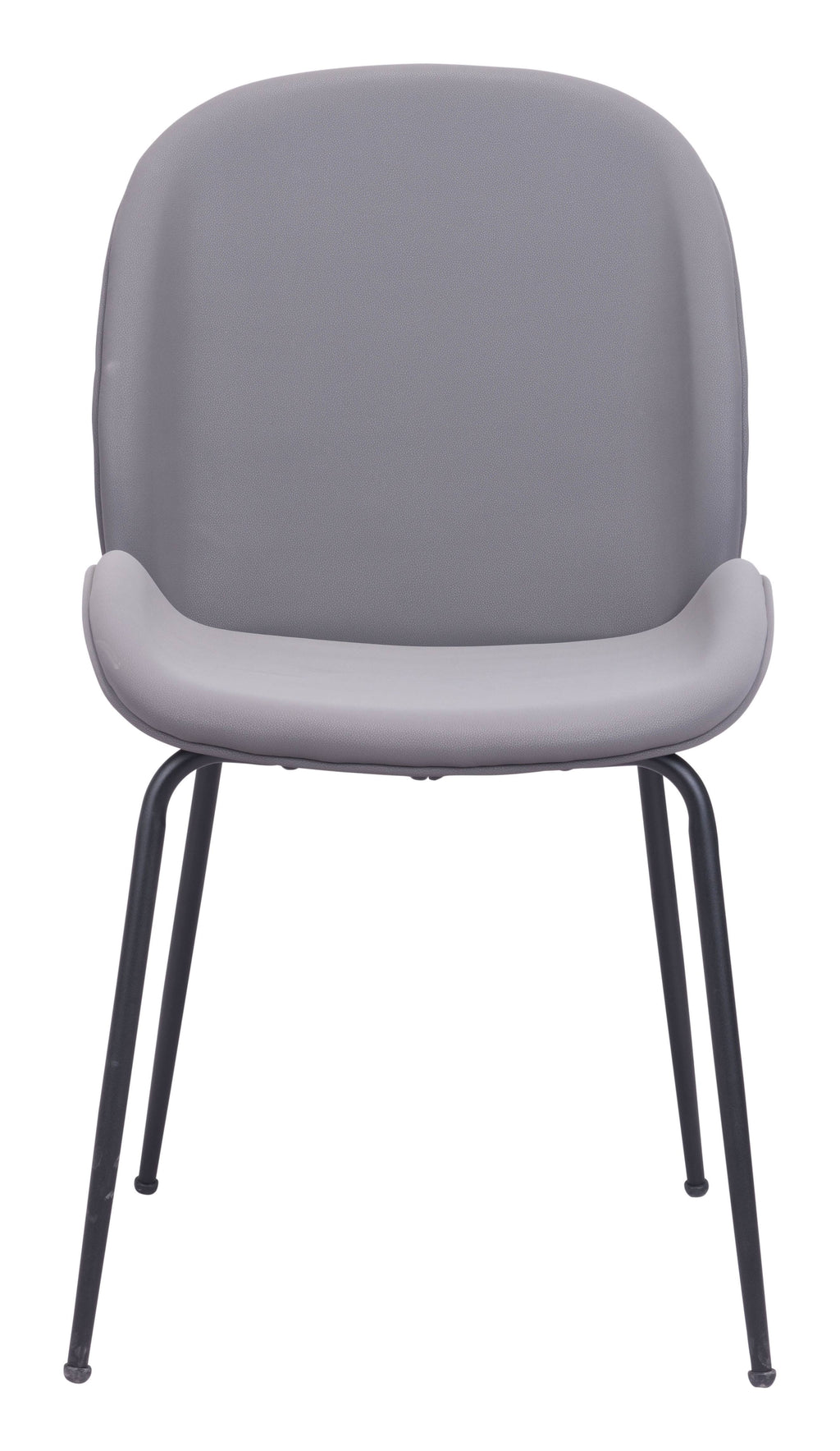 Gray Dining Chair Set of 2 B798614