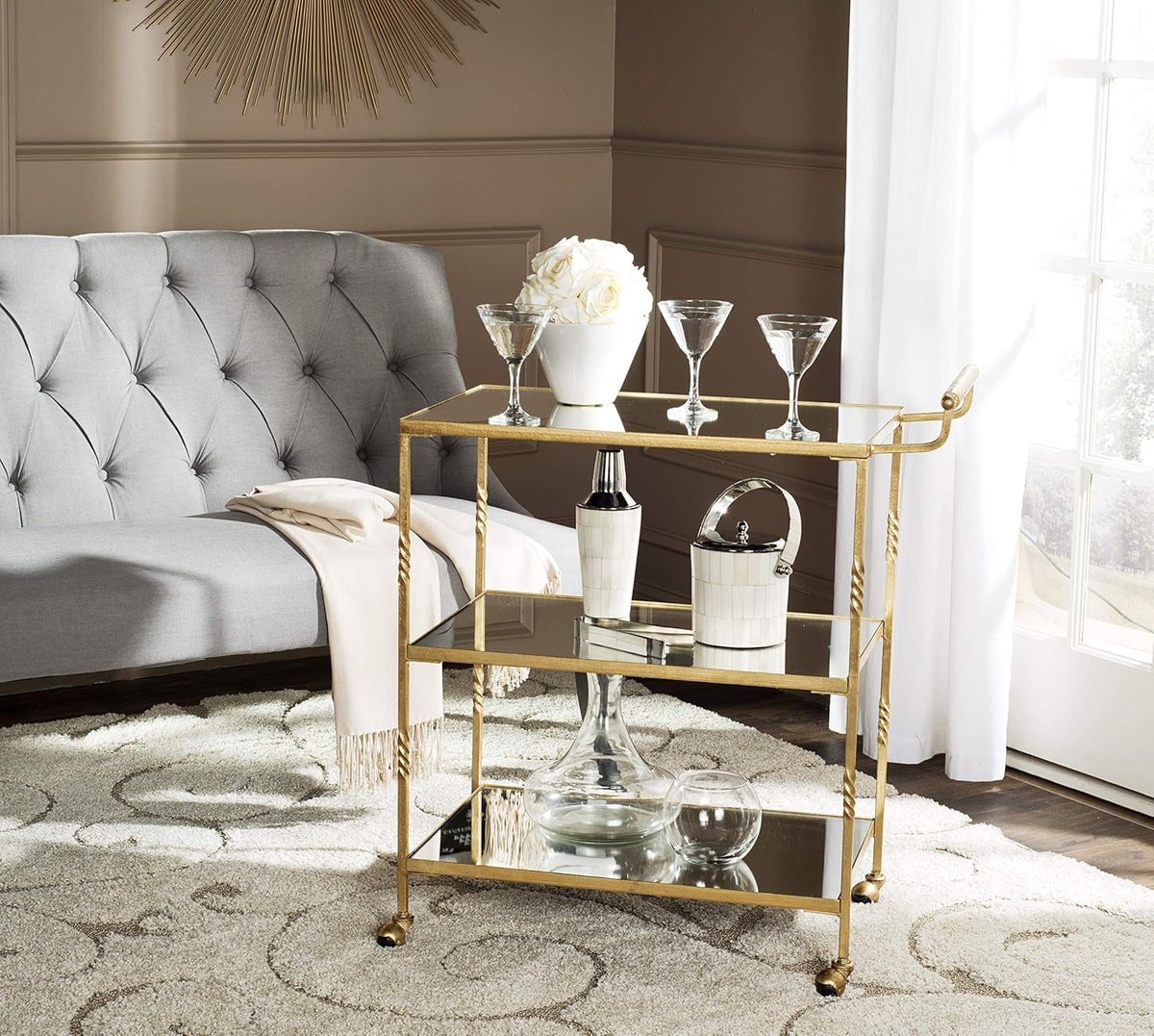 Gold Bar Cart E904906