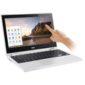 White 11.6" Touch-Screen Chromebook L7581