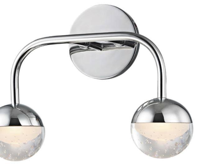 Aged Brass LED Bath Light I511105