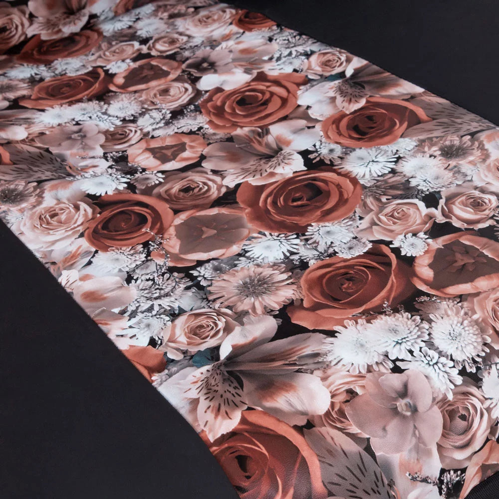Rose Flower Seat Covers 2 Sets X109