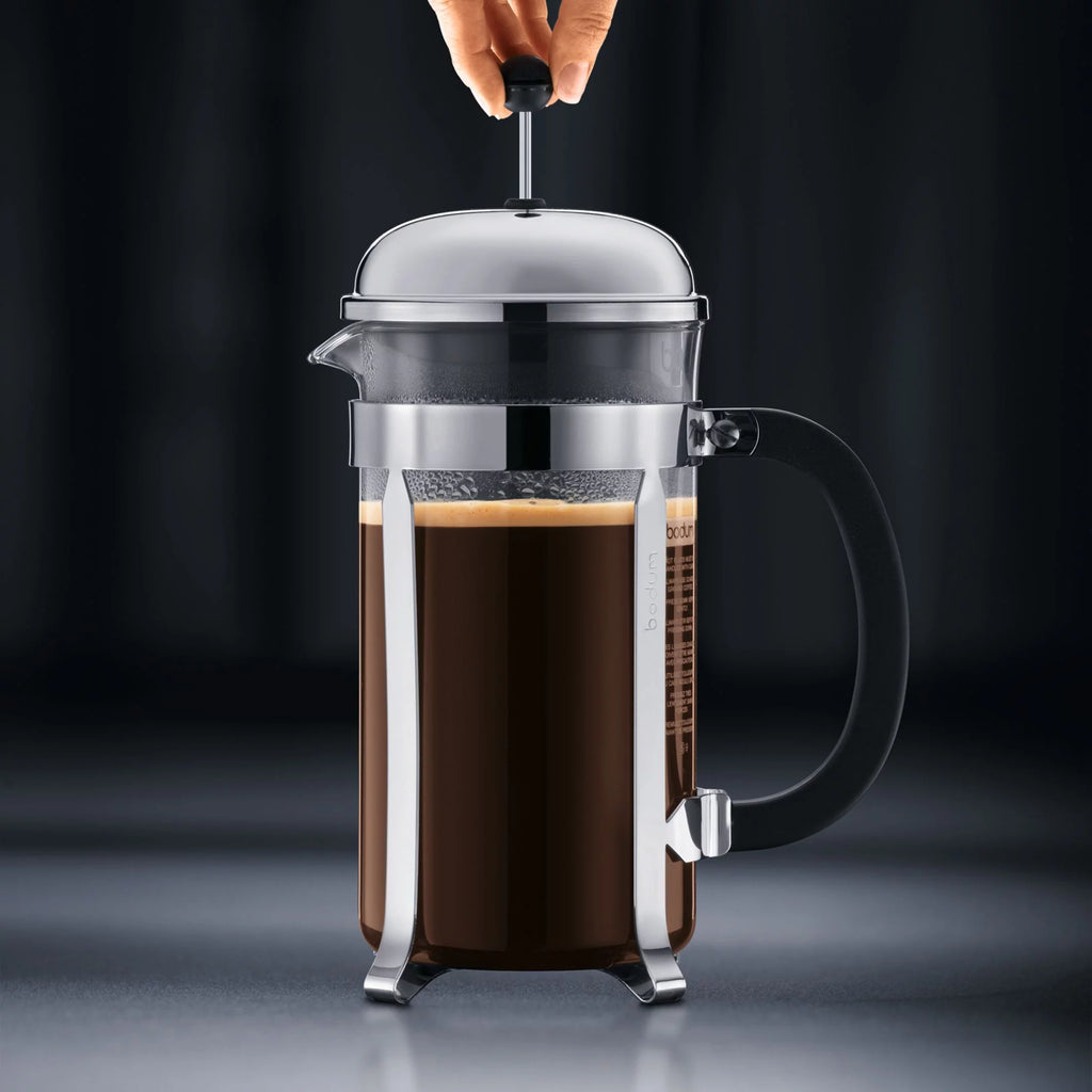 French Press Coffee Maker with Borosilicate Glass Carafe, 34 Ounce O105