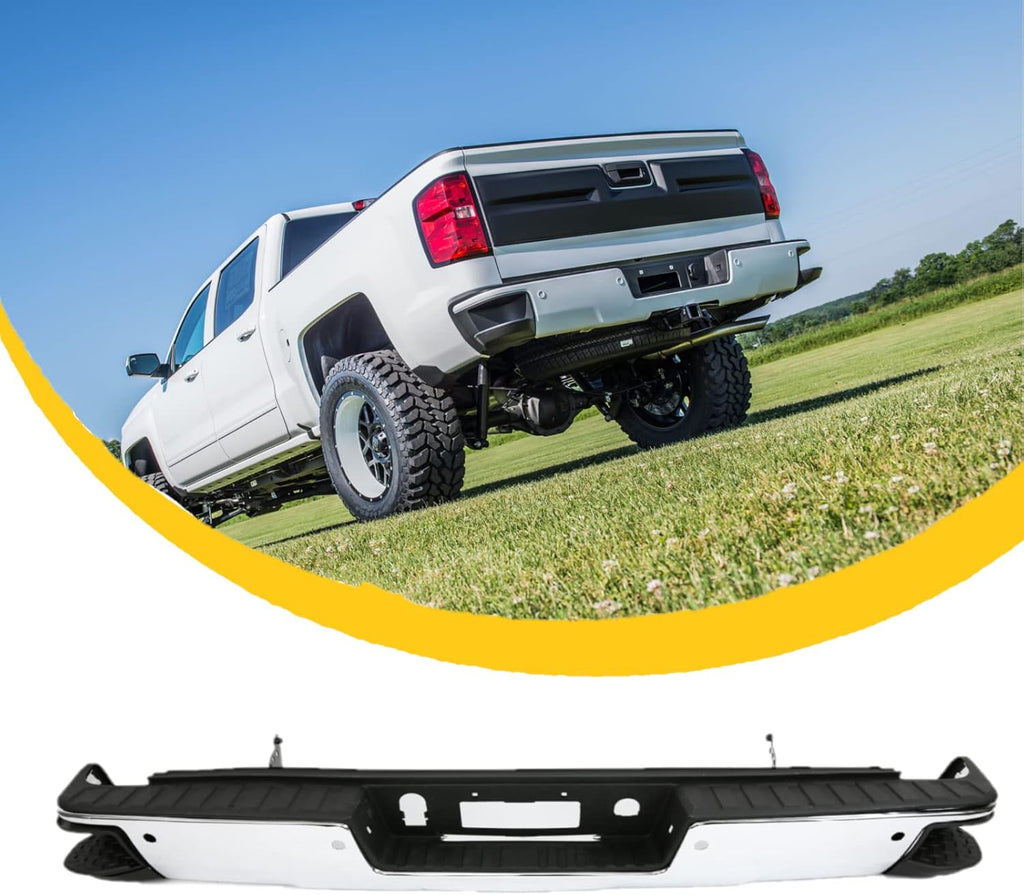 Chrome Aluminium Alloy Rear Step Bumper C66768