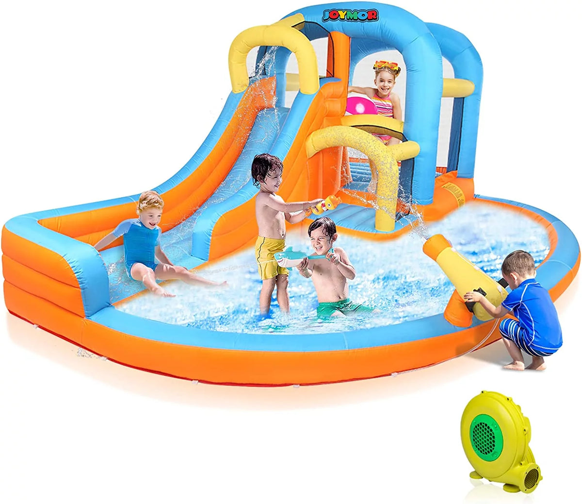 5-in-1 Inflatable Water Slide Park U46678