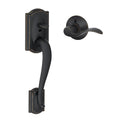 Aged Bronze Front Entry Handle Left-Handed Interior Lever G686030