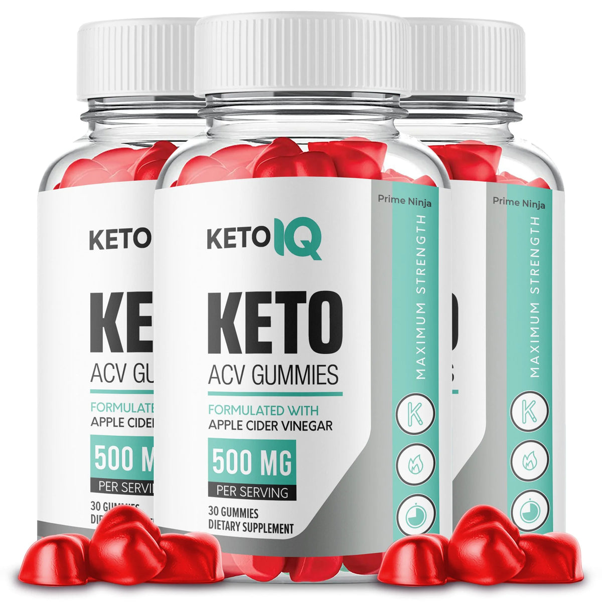 Keto IQ ACV Gummies 3 Pack K3724