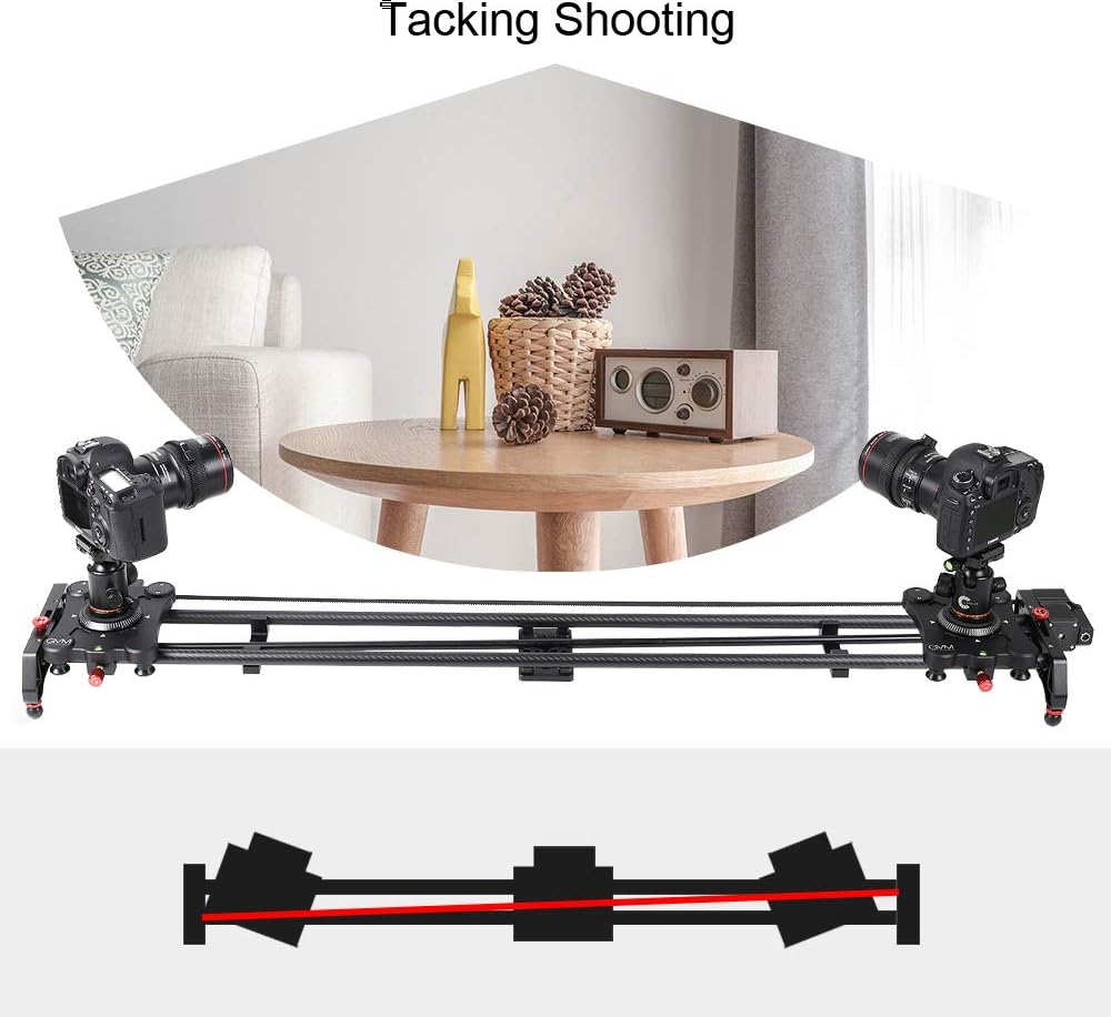 Motorized Camera Slider with Remote Controller V8054