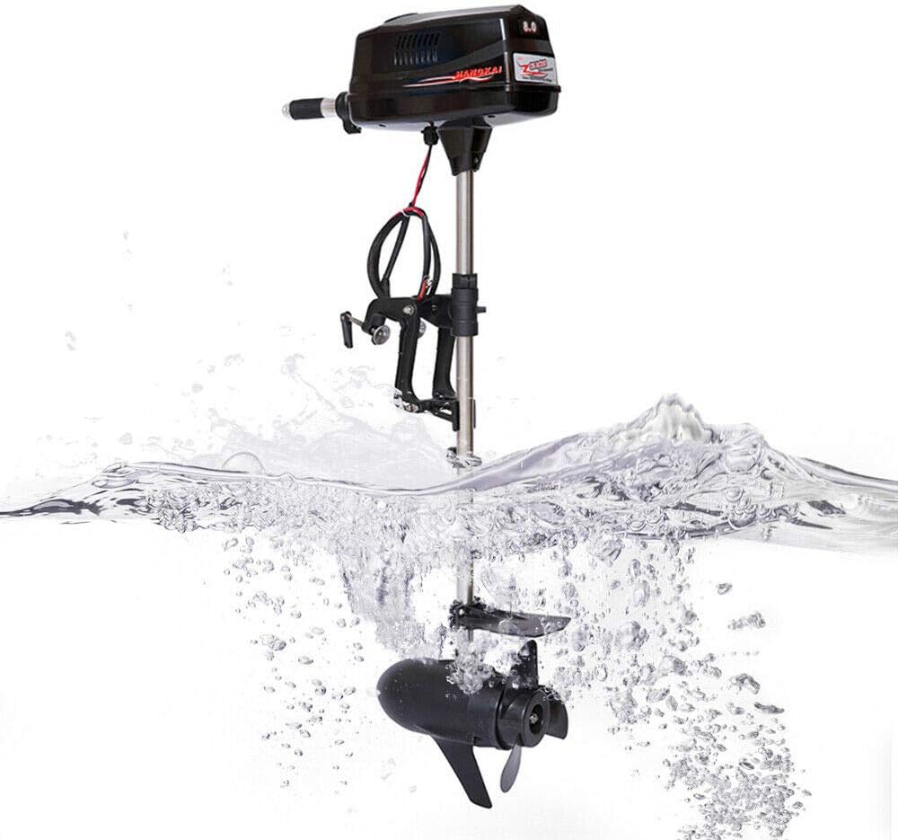 Electric Outboard Motor Boat Engine Tiller Control 7HP 48V 1800W K566