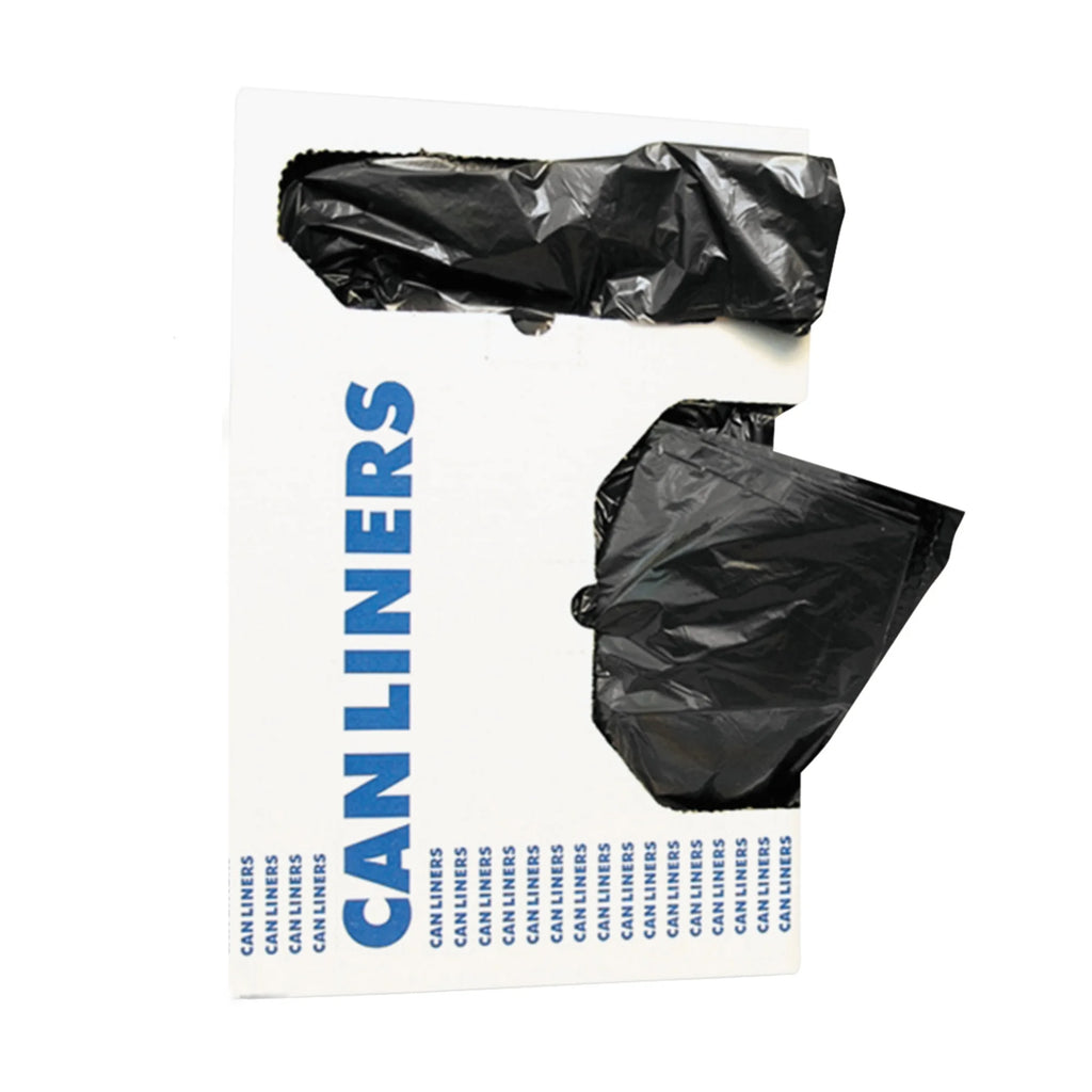 Black 60 gal 2 mil 38" x 58" Can Liner, 100/Carton K512