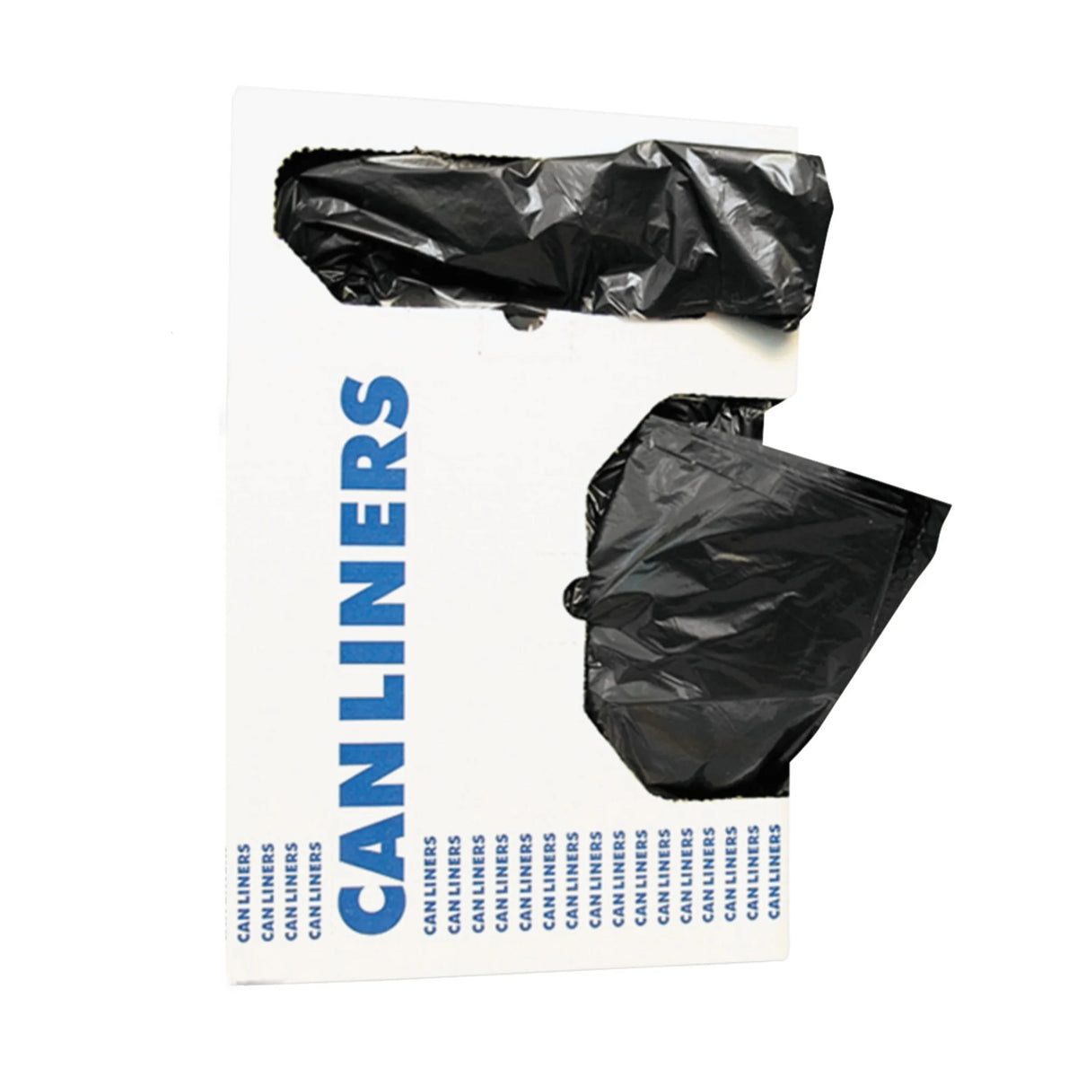 Black 60 gal 2 mil 38" x 58" Can Liner, 100/Carton K512