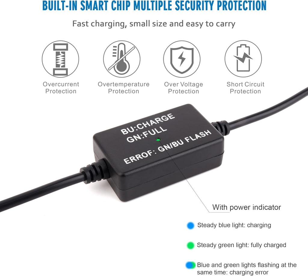 D-Tap Battery Quick Charge Power Adapter Kit for V-Mount Batteries Z214566