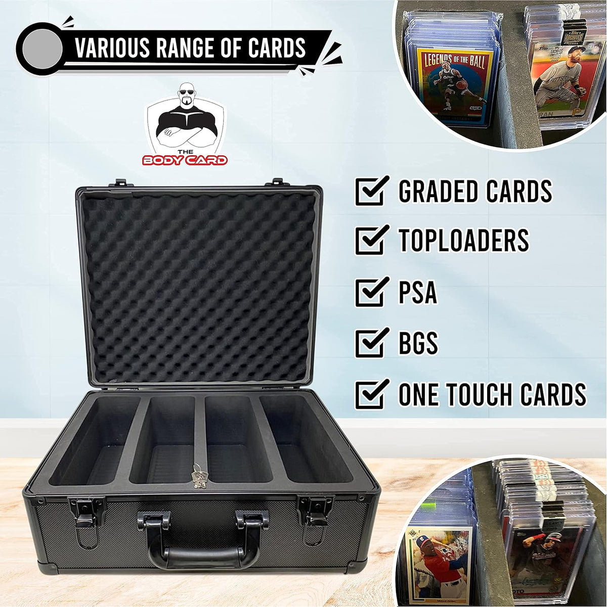 Black Metal Storage Case Pack of 2 E732918