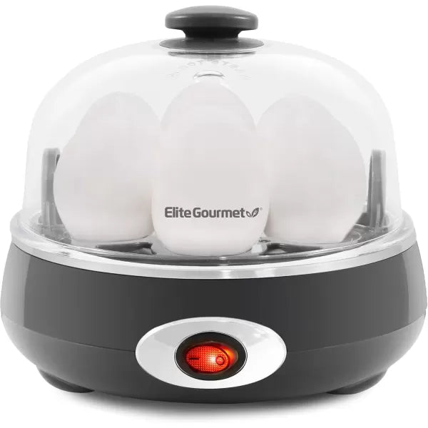 Charcoal Grey 7 Egg Capacity Electric Egg Cooker W196715