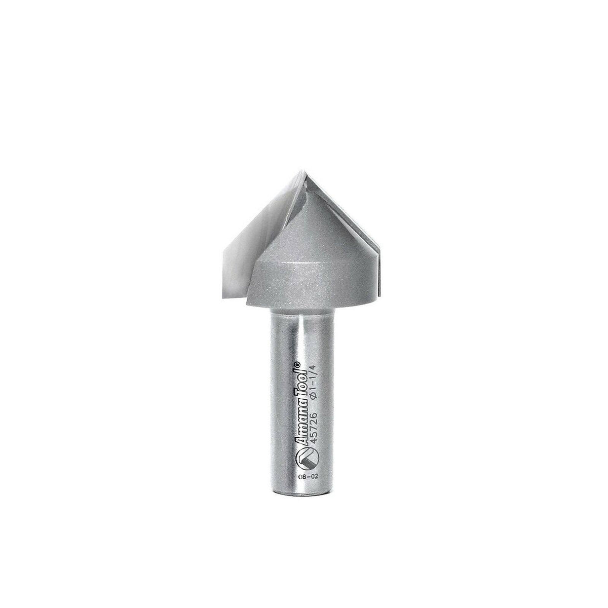 Carbide Tipped V Groove 90 Deg x 1-1/4 D x 1 CH M747312