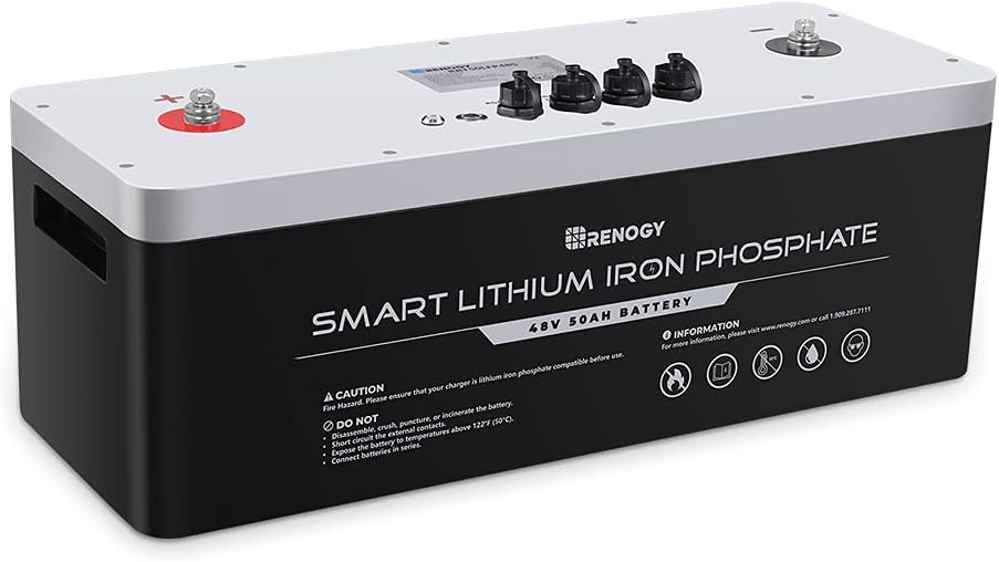 12 Volt 50Ah Lithium-Iron Phosphate Battery B3565