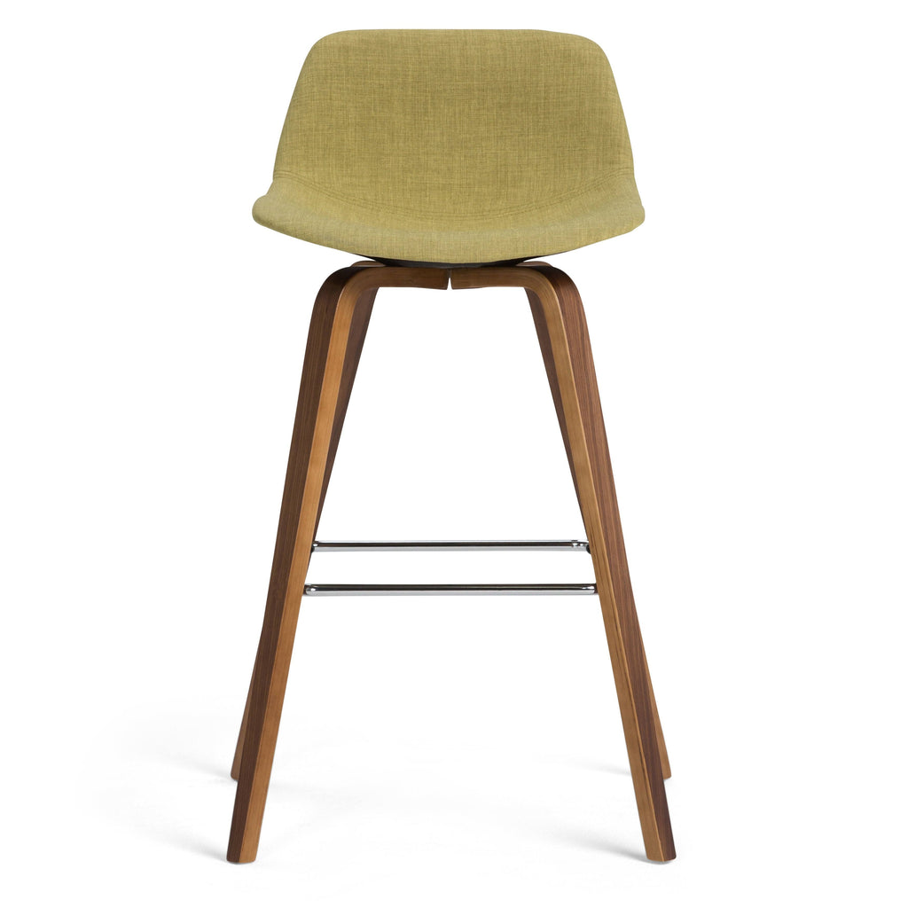Set of 2 Dark Brown Bentwood Counter Height Barstools E87394