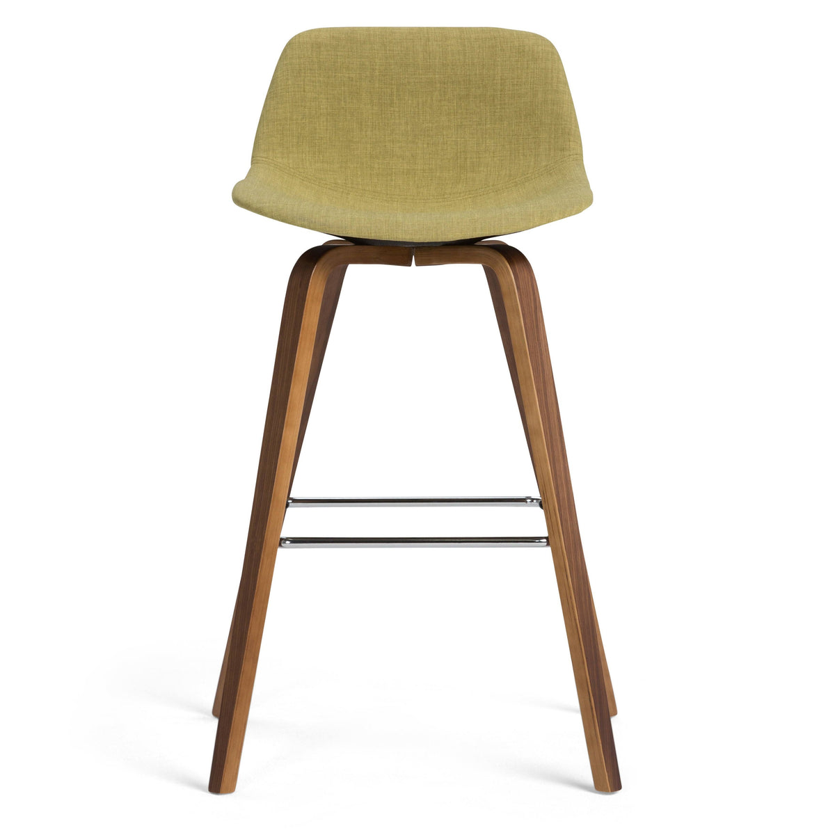 Set of 2 Dark Brown Bentwood Counter Height Barstools E87394