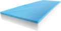 18" x 82" Cool Gel Memory Foam Bench Cushion Replacement Medium Firm Y5038