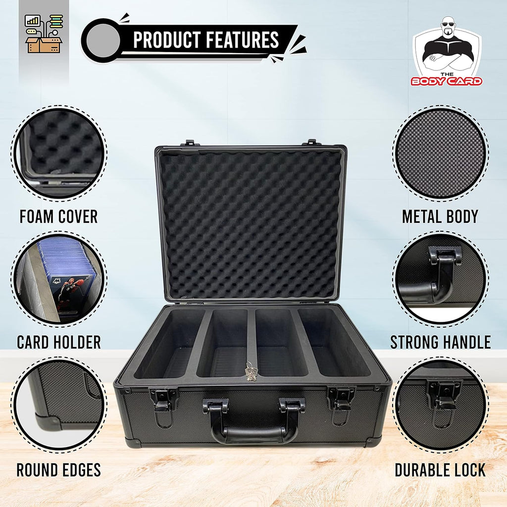 Black Metal Storage Case Pack of 2 E732918