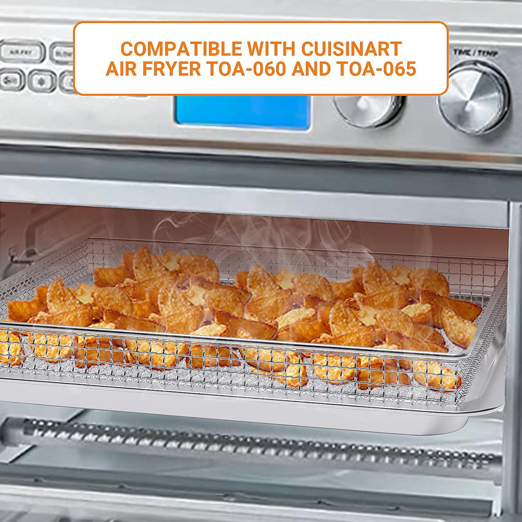 Stainless Steel Baking Tray Pan and Air Fryer Basket Q96836