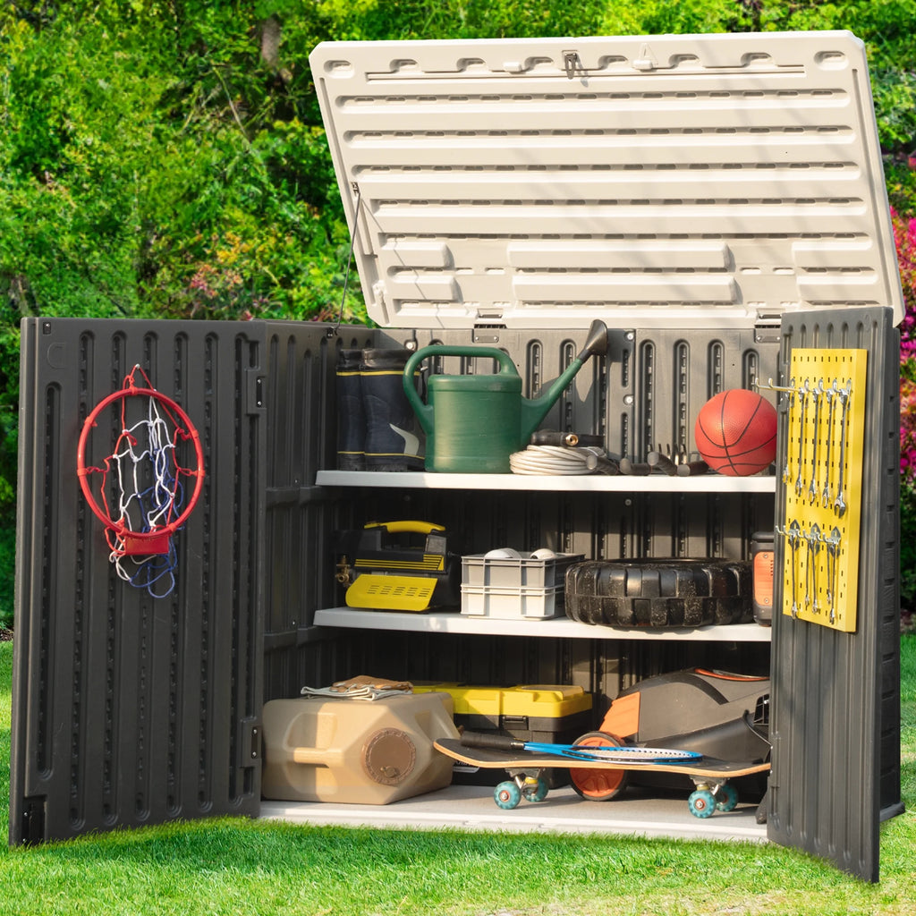 Weather Resistant Resin Storage Shed 35 Cu ft H525